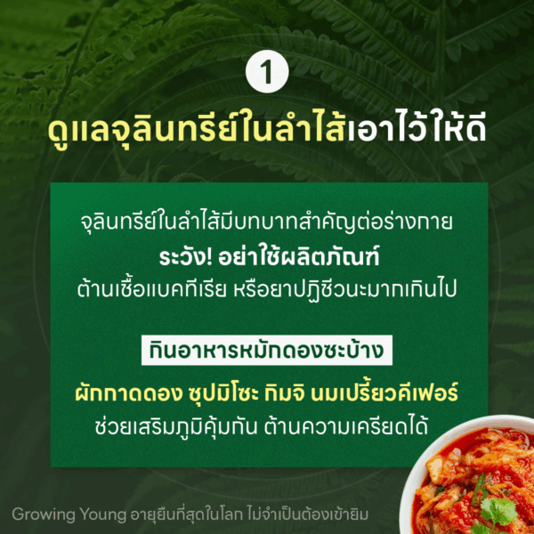 Growing Young อายุยืนที่สุดในโลก ไม่จำเป็นต้องเข้ายิม - Image 5